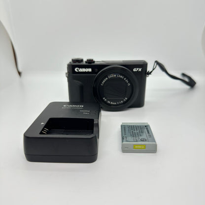 【全額返金保証】【最速発送】 コンパクトデジタルカメラ PowerShot G7X Mark II 美品 動作確認済