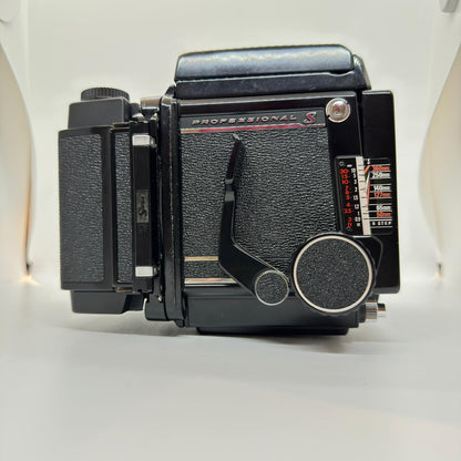 【全額返金保証】【最速発送】 Mamiya RB67 Professional S ボディ 動作確認済