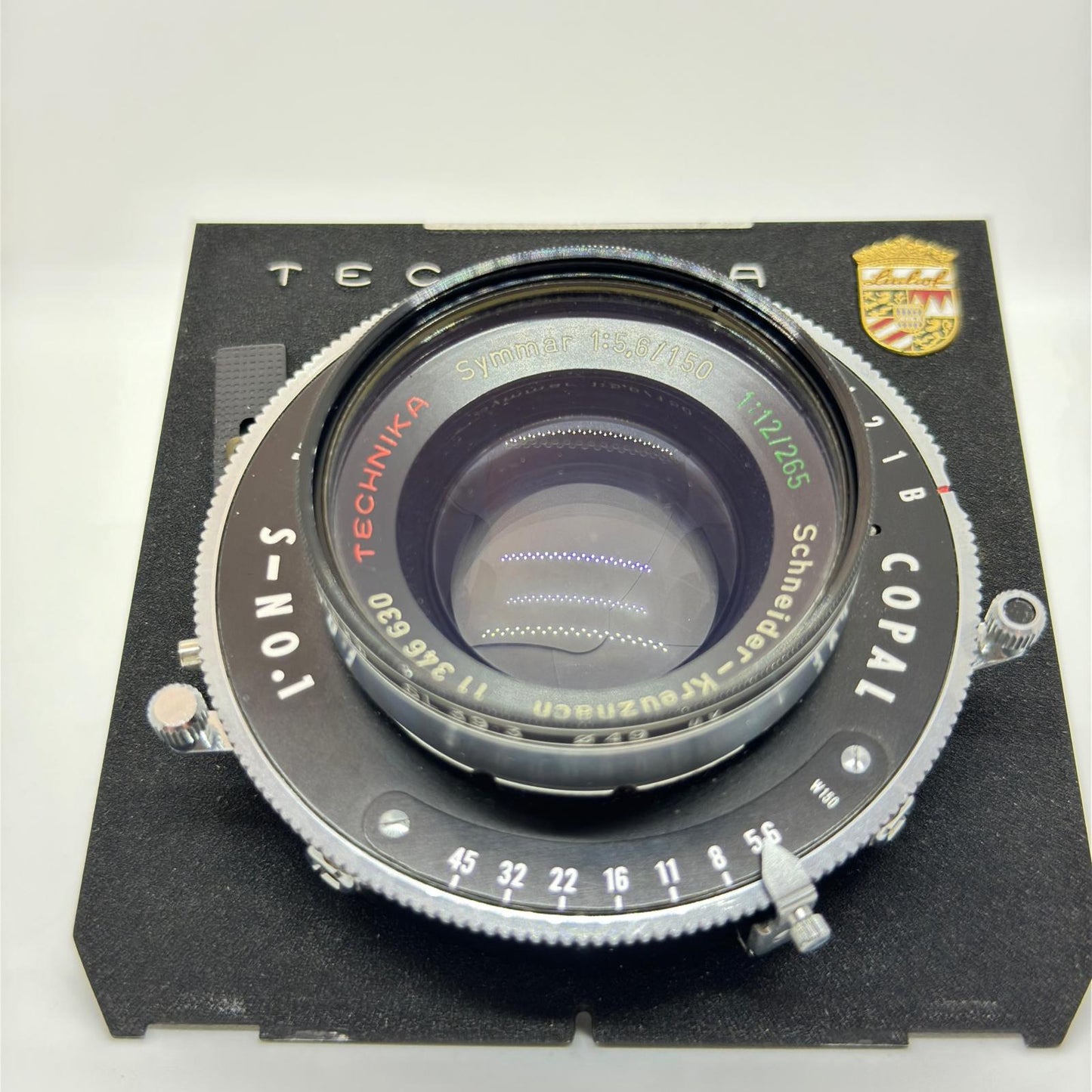 【全額返金保証】【最速発送】 Schneider-Kreuznach TECHNIKA Symmar 150mm F5.6 動作確認済