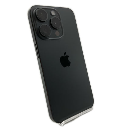 【全額返金保証】【最速発送】Apple iPhone iPhone 15 Pro 256GB ブラックチタニウム docomo 白ロム 美品 動作確認済 85%