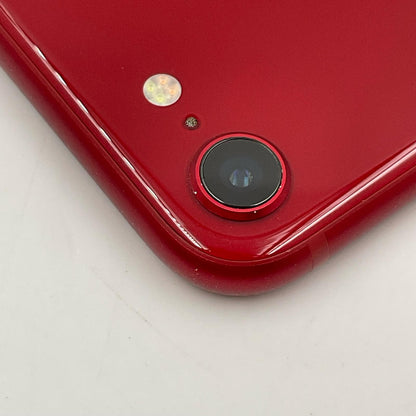 【全額返金保証】【最速発送】Apple iPhone iPhone SE（第3世代） 256GB (PRODUCT)RED docomo 白ロム 美品 動作確認済 85%