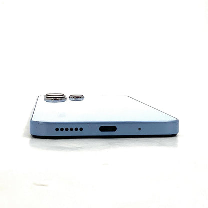 【全額返金保証】【最速発送】Xiaomi Redmi 12 5G 128GB スカイブルー au XIG03 白ロム 動作確認済