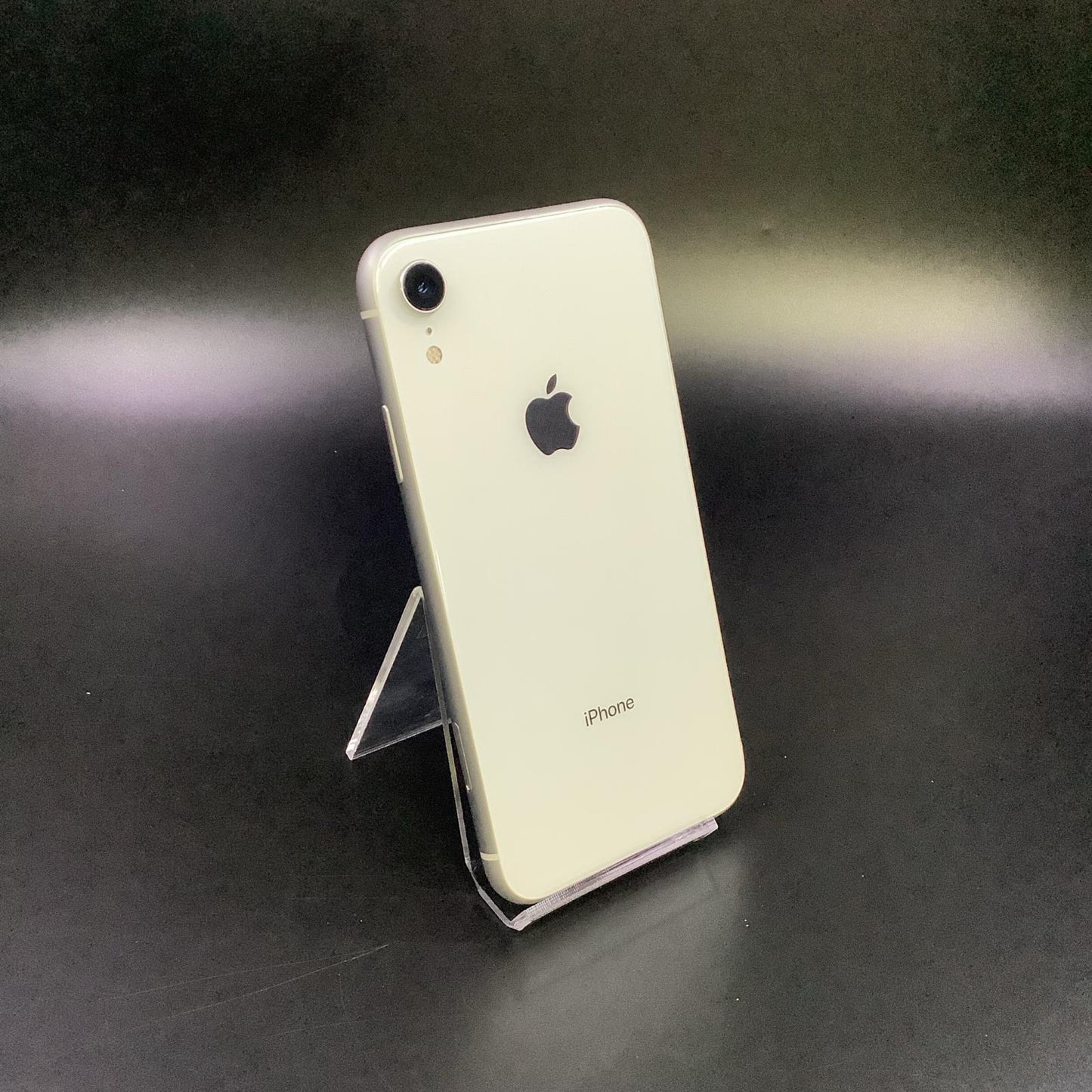 【全額返金保証】【最速発送】Apple iPhone iPhone XR 128GB ホワイト SIMフリー 白ロム 動作確認済 80%