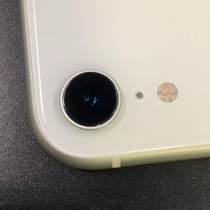 【全額返金保証】【最速発送】Apple iPhone iPhone XR 128GB ホワイト SIMフリー 白ロム 動作確認済 80%