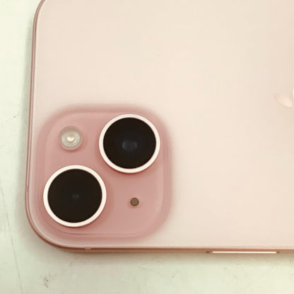【全額返金保証】【最速発送】Apple iPhone iPhone 15 128GB ピンク SIMフリー 白ロム 美品 動作確認済 85%