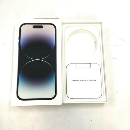 【全額返金保証】【最速発送】Apple iPhone iPhone 14 Pro 128GB スペースブラック au 白ロム 動作確認済 71%