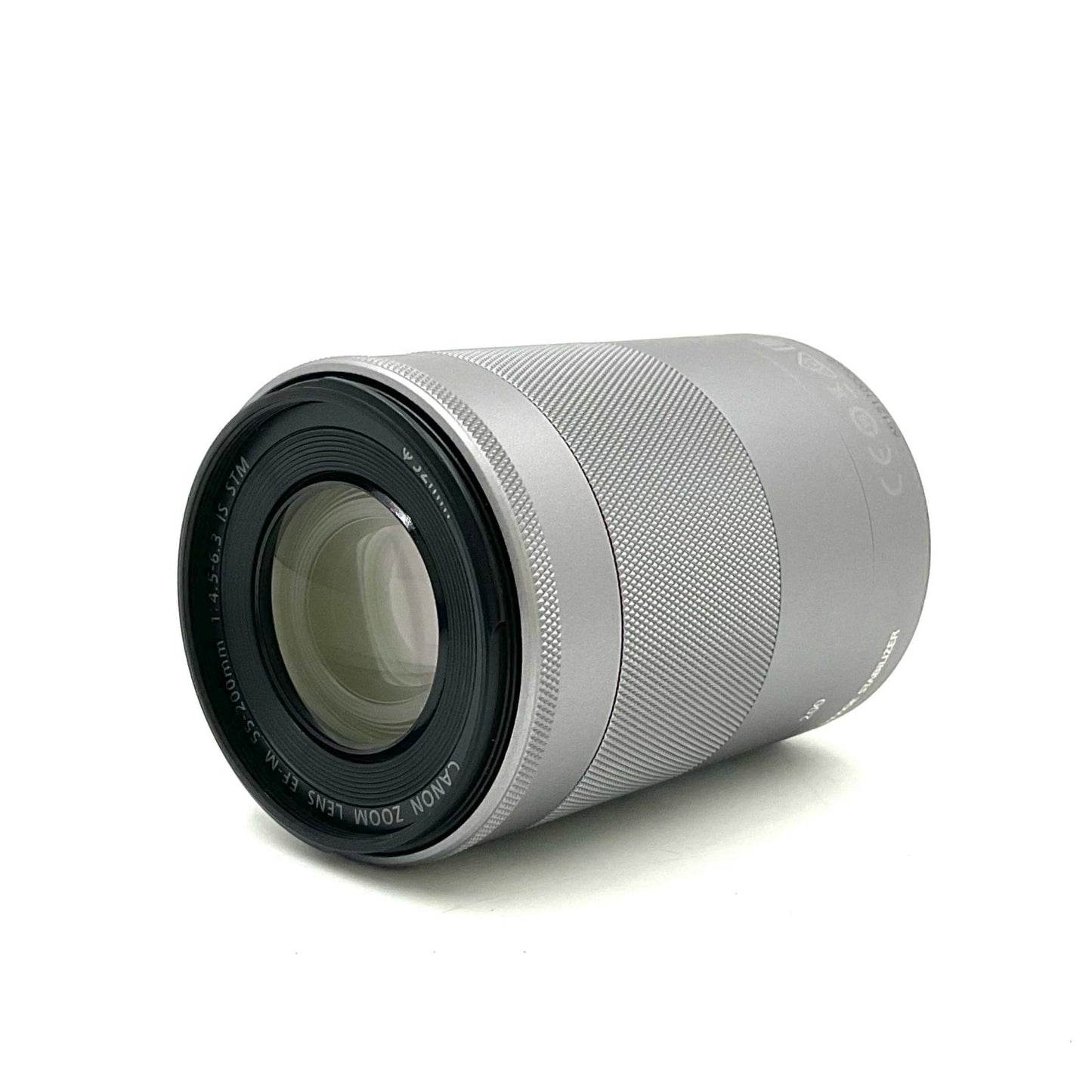 【全額返金保証】【最速発送】Canon EF-M 55-200mm F4.5-6.3 IS STM [シルバー] 超美品 動作確認済