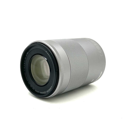 【全額返金保証】【最速発送】Canon EF-M 55-200mm F4.5-6.3 IS STM [シルバー] 超美品 動作確認済