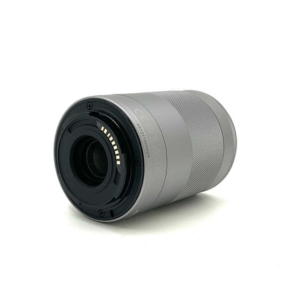 【全額返金保証】【最速発送】Canon EF-M 55-200mm F4.5-6.3 IS STM [シルバー] 超美品 動作確認済
