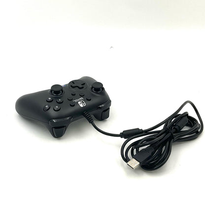 【全額返金保証】【最速発送】Nintendo ホリパッド TURBO for Nintendo Switch/PC [ブラック] NSW-457 美品 動作確認済