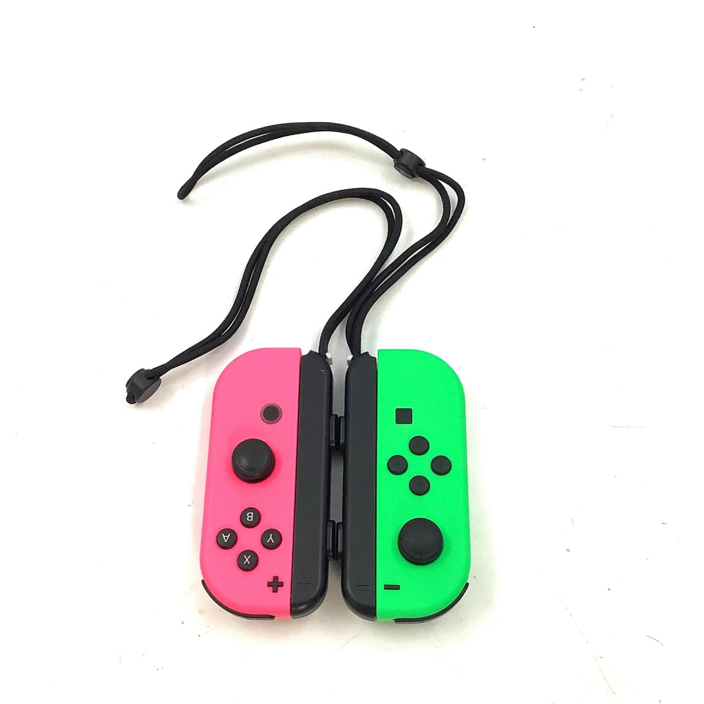 【全額返金保証】【最速発送】Nintendo Switch Joy-Con(L) ネオングリーン/(R) ネオンピンク HAC-015、HAC-016 美品 動作確認済