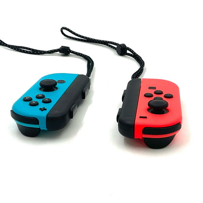 【全額返金保証】【最速発送】Nintendo Switch Joy-Con(L) ネオンレッド/(R) ネオンブルー HAC-015、HAC-016 美品 動作確認済