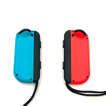 【全額返金保証】【最速発送】Nintendo Switch Joy-Con(L) ネオンレッド/(R) ネオンブルー HAC-015、HAC-016 美品 動作確認済