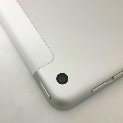 【全額返金保証】【最速発送】Apple iPad iPad 10.2インチ 第9世代 64GB シルバー WiFi+Cellular Softbank 白ロム 美品 動作確認済