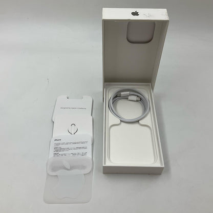 【全額返金保証】【最速発送】Apple iPhone iPhone 15 Pro 256GB ナチュラルチタニウム au SIMフリー 白ロム 美品 動作確認済 99%