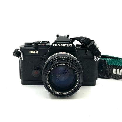 【最速発送】OLYMPUS OM-4 ブラック G.ZUIKO AUTO-S 50mm F1.4【難有】
