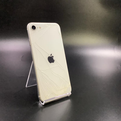 【最速発送】Apple iPhone iPhone SE（第3世代） 64GB スターライト au SIMフリー 白ロム【難有】 70%