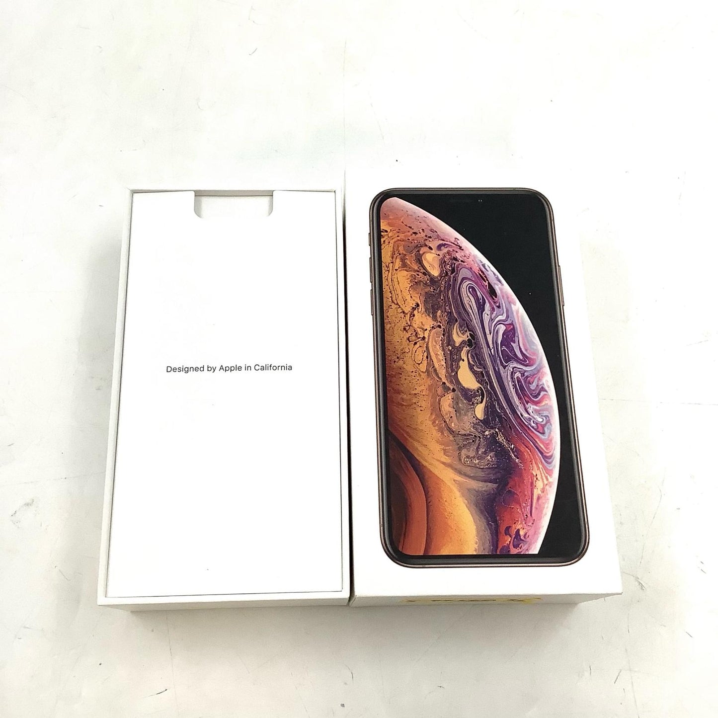 【全額返金保証】【最速発送】Apple iPhone iPhone XS 256GB ゴールド Softbank SIMフリー 白ロム 動作確認済 77%