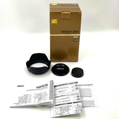 【全額返金保証】【最速発送】Nikon AF-S NIKKOR 24-120mm f/4G ED VR 美品 動作確認済