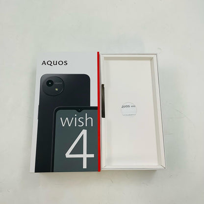 【全額返金保証】【最速発送】SHARP AQUOS wish4 64GB ブラック Softbank SIMフリー A403SH 白ロム 超美品 動作確認済