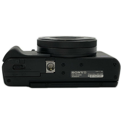 【全額返金保証】【最速発送】SONY コンパクトデジタルカメラ サイバーショット DSC-RX100M3 美品 動作確認済