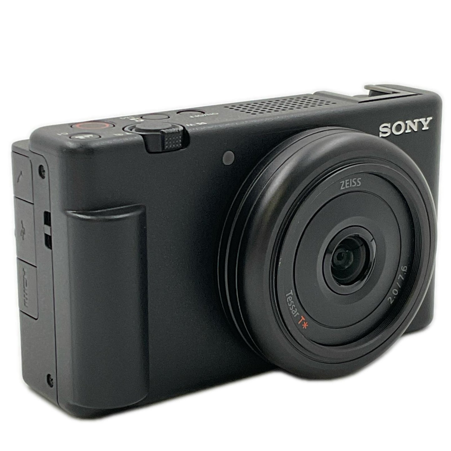 【全額返金保証】【最速発送】SONY コンパクトデジタルカメラ VLOGCAM ZV-1F ブラック 美品 動作確認済