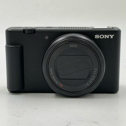 【全額返金保証】【最速発送】SONY コンパクトデジタルカメラ VLOGCAM ZV-1M2G シューティンググリップキット [ブラック] 美品 動作確認済