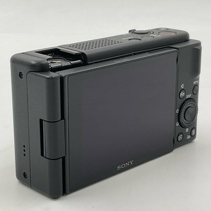 【全額返金保証】【最速発送】SONY コンパクトデジタルカメラ VLOGCAM ZV-1M2G シューティンググリップキット [ブラック] 美品 動作確認済
