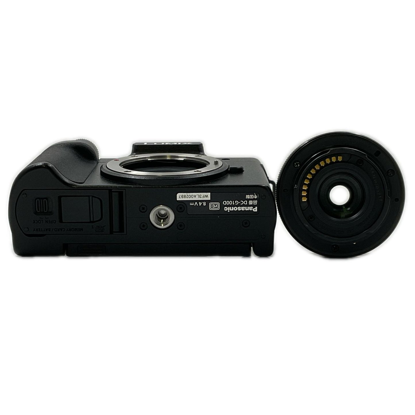【全額返金保証】【最速発送】Panasonic デジタル一眼 DC-LUMIX DC-G100DK 標準ズームレンズキット 美品 動作確認済