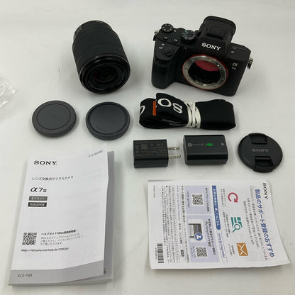 【全額返金保証】【最速発送】SONY デジタル一眼 α7 III ILCE-7M3K ズームレンズキット 美品 動作確認済