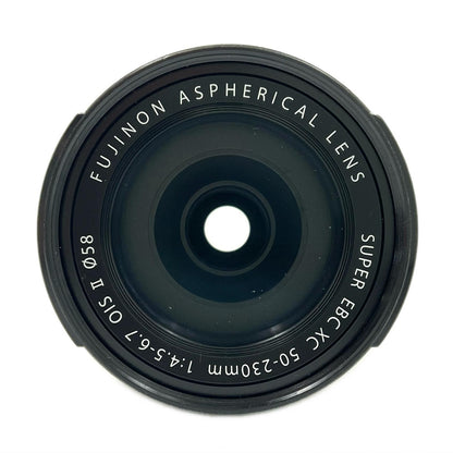 【全額返金保証】【最速発送】FUJIFILM フジノンレンズ XC50-230mm F4.5-6.7 OIS II [シルバー] 動作確認済