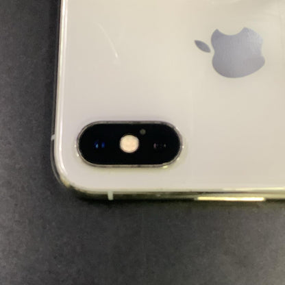 【全額返金保証】【最速発送】Apple iPhone iPhone XS 64GB ホワイト Softbank 白ロム 動作確認済 78%
