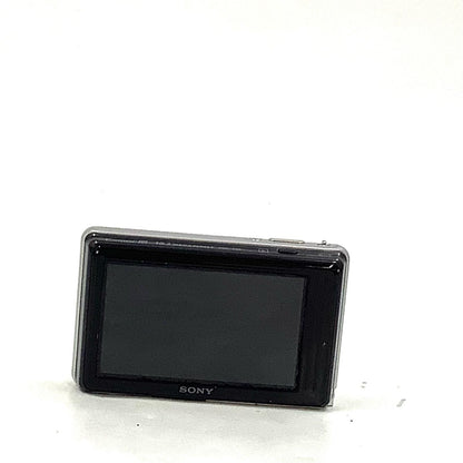 【全額返金保証】【最速発送】Sony コンパクトデジタルカメラ Cybershot DSC-TX5 シルバー 動作確認済