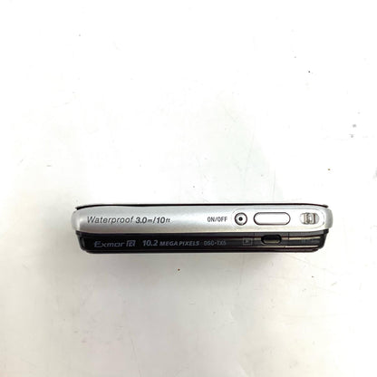 【全額返金保証】【最速発送】Sony コンパクトデジタルカメラ Cybershot DSC-TX5 シルバー 動作確認済
