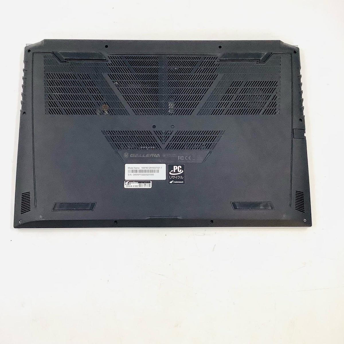【全額返金保証】【最速発送】Thirdwave Corporation GALLERIA GR1650TGF-T AMD Ryzen 5 4600H with Radeon Graphics 16GB SSD(NVMe) 512GB 100% 超美品 動作確認済