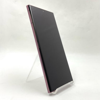 【全額返金保証】【最速発送】SAMSUNG Galaxy S22 Ultra 256GB バーガンディ docomo SC-52C 白ロム 動作確認済