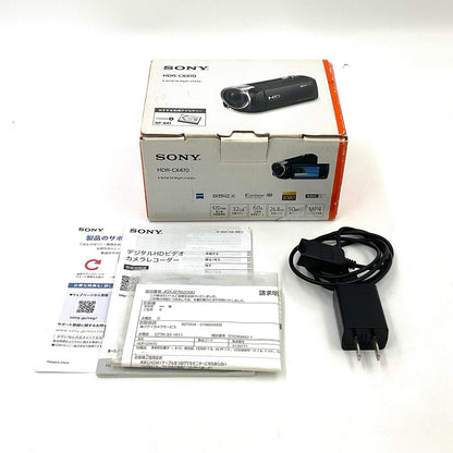 【全額返金保証】【最速発送】Sony HDR-CX470 [ホワイト] 美品 動作確認済