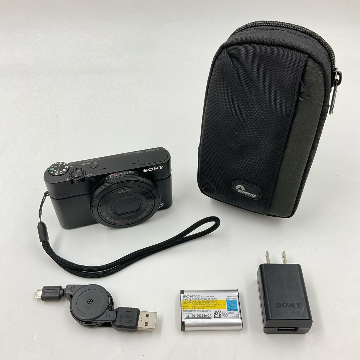 【全額返金保証】【最速発送】Sony コンパクトデジタルカメラ サイバーショット DSC-RX100 美品 動作確認済