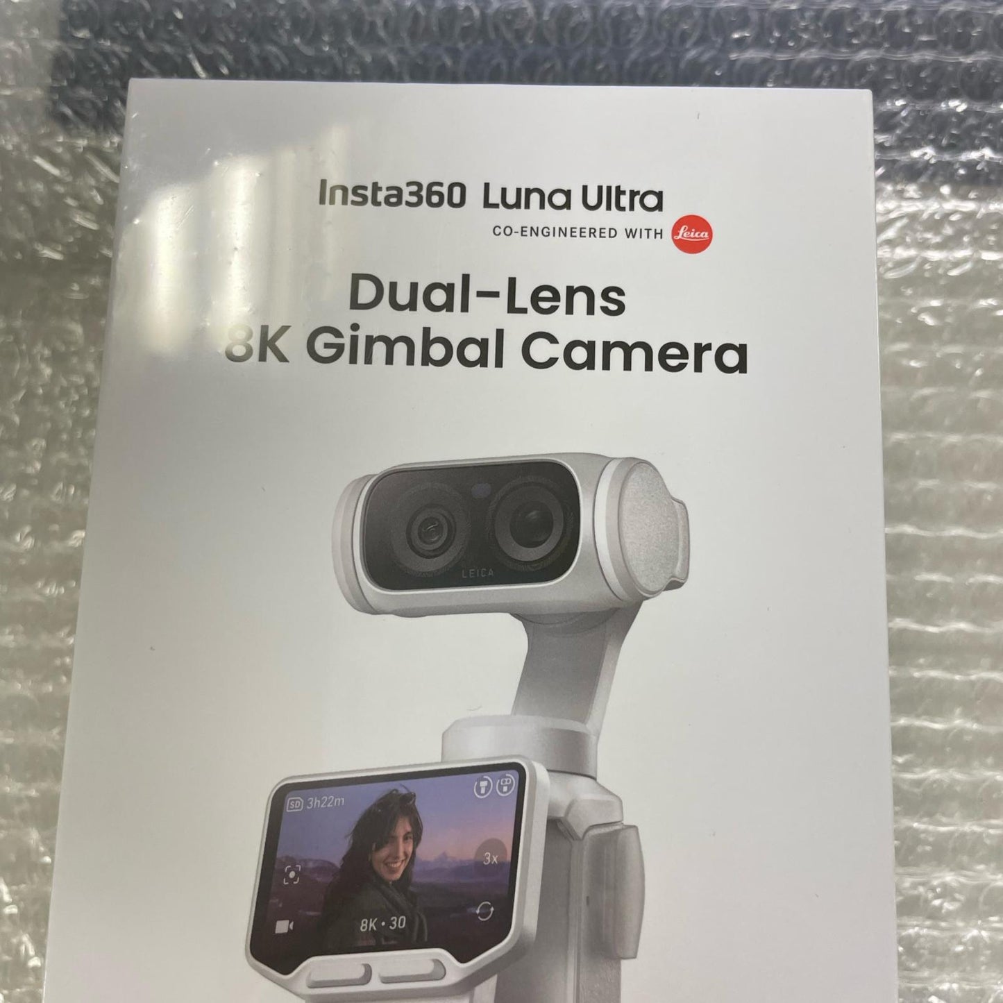【全額返金保証】【最速発送】Insta360 Luna Ultra ステラホワイト 新品未開封 即納OK