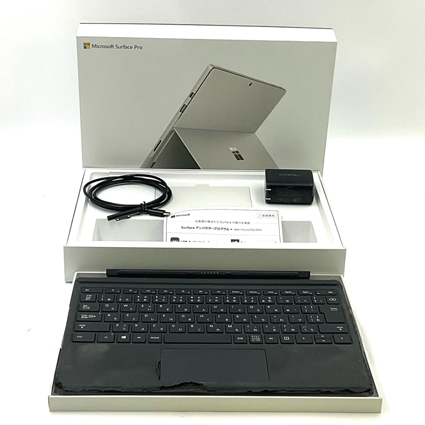 【最速発送】Microsoft Surface Pro 6 タイプカバーセット 1796 i5-8250U 8GB M.2 SSD 128GB 55.6%【難有】