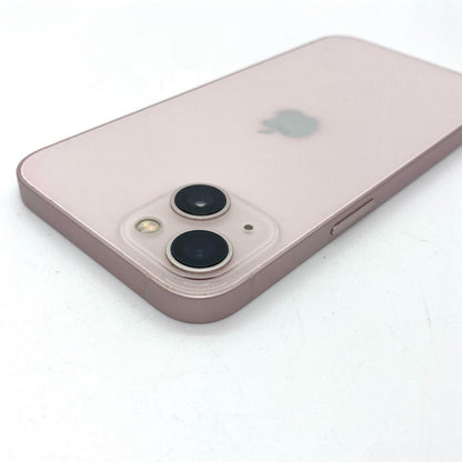 【全額返金保証】【最速発送】Apple iPhone iPhone 13 128GB ピンク au SIMフリー 白ロム 動作確認済 87%