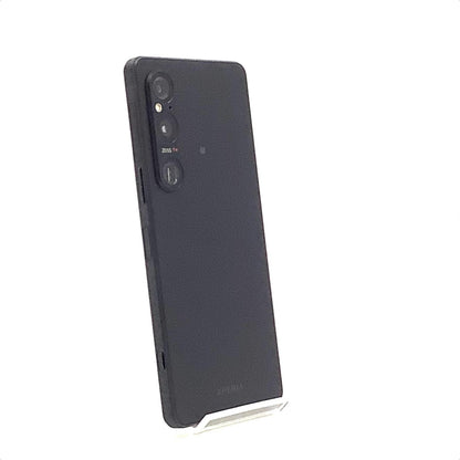 【全額返金保証】【最速発送】Sony Xperia 1 VI 256GB ブラック au SIMフリー SOG13 白ロム 美品 動作確認済