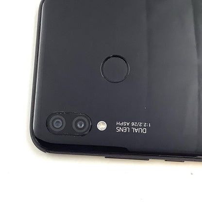 【全額返金保証】【最速発送】Huawei P lite 20 32GB ブラック Softbank SIMフリー ANE-LX2J 白ロム 動作確認済