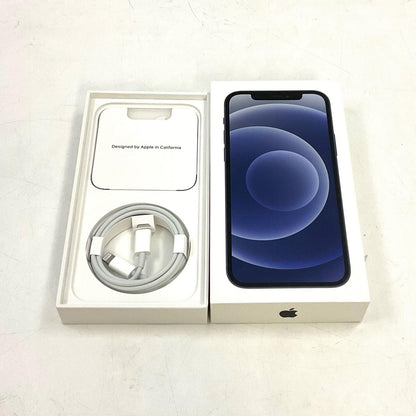 【全額返金保証】【最速発送】Apple iPhone iPhone 12 64GB ブラック Softbank SIMフリー 白ロム 動作確認済 75%