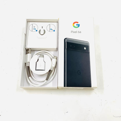 【全額返金保証】【最速発送】Google Pixel 6a 128GB ブラック Softbank SIMフリー 白ロム 動作確認済