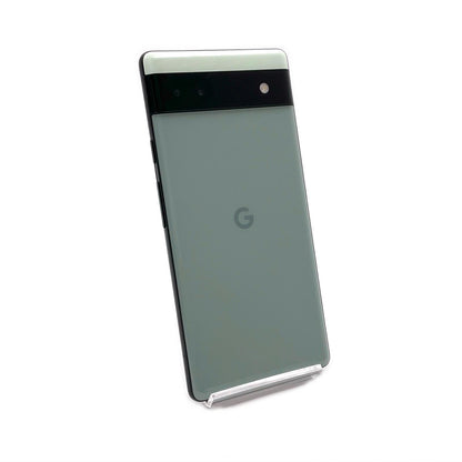 【全額返金保証】【最速発送】Google Pixel 6a 128GB セージ Softbank SIMフリー 白ロム 美品 動作確認済