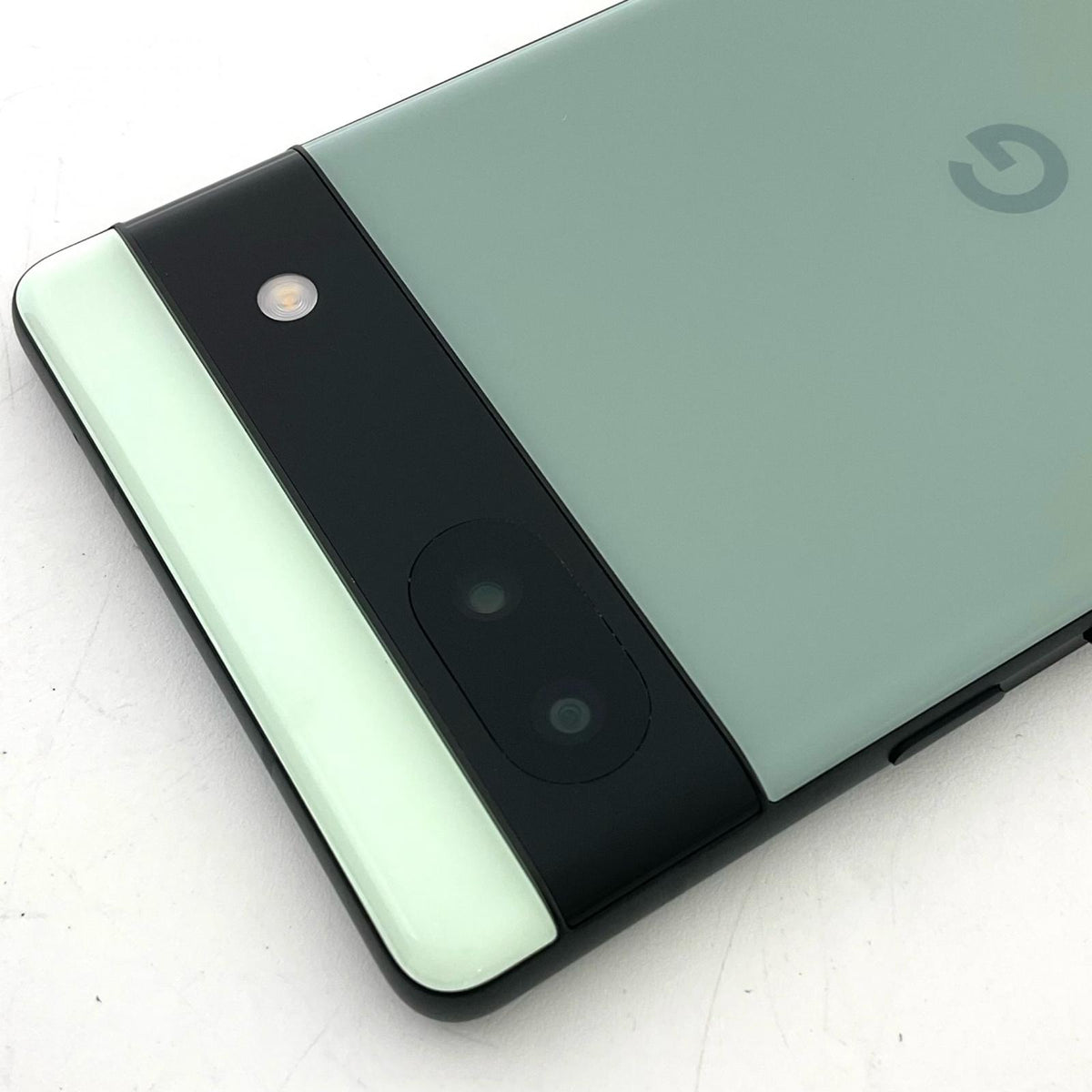 【全額返金保証】【最速発送】Google Pixel 6a 128GB セージ Softbank SIMフリー 白ロム 美品 動作確認済