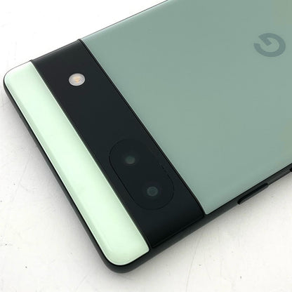 【全額返金保証】【最速発送】Google Pixel 6a 128GB セージ Softbank SIMフリー 白ロム 美品 動作確認済