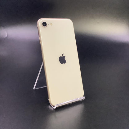 【全額返金保証】【最速発送】Apple iPhone iPhone SE（第3世代） 64GB スターライト Softbank SIMフリー 白ロム 美品 動作確認済 94%