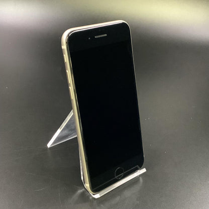 【全額返金保証】【最速発送】Apple iPhone iPhone SE（第3世代） 64GB スターライト Softbank SIMフリー 白ロム 美品 動作確認済 85%